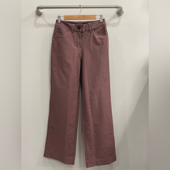 Lululemon City Sleek 5-pocket Wide Leg Pants Size 27 - Picture 3 of 7